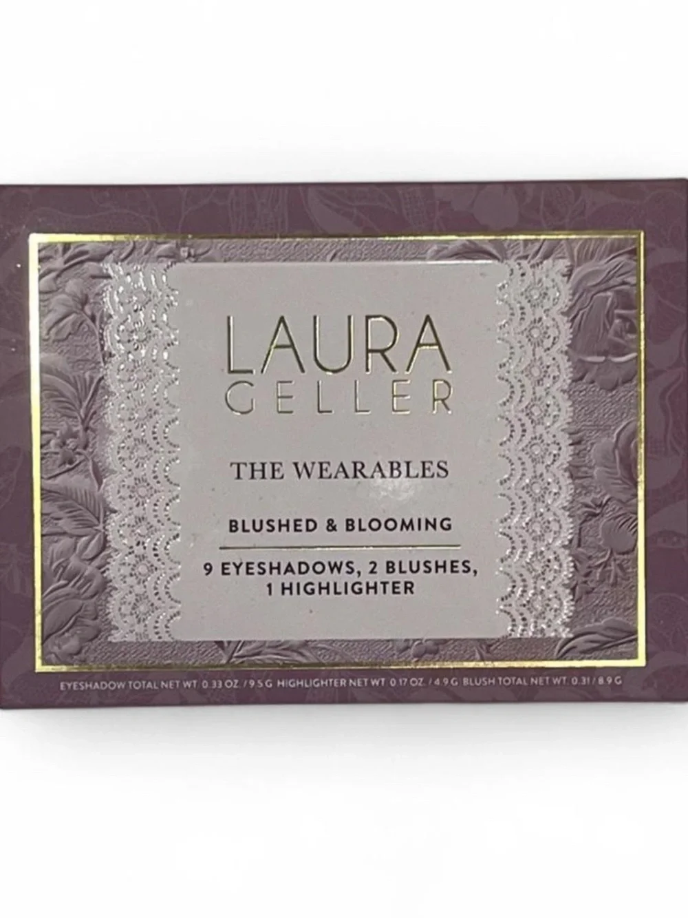 Laura Geller Blushed & Blooming Face & Eye Palette NWT Sealed | 9 Eyeshadows, 2